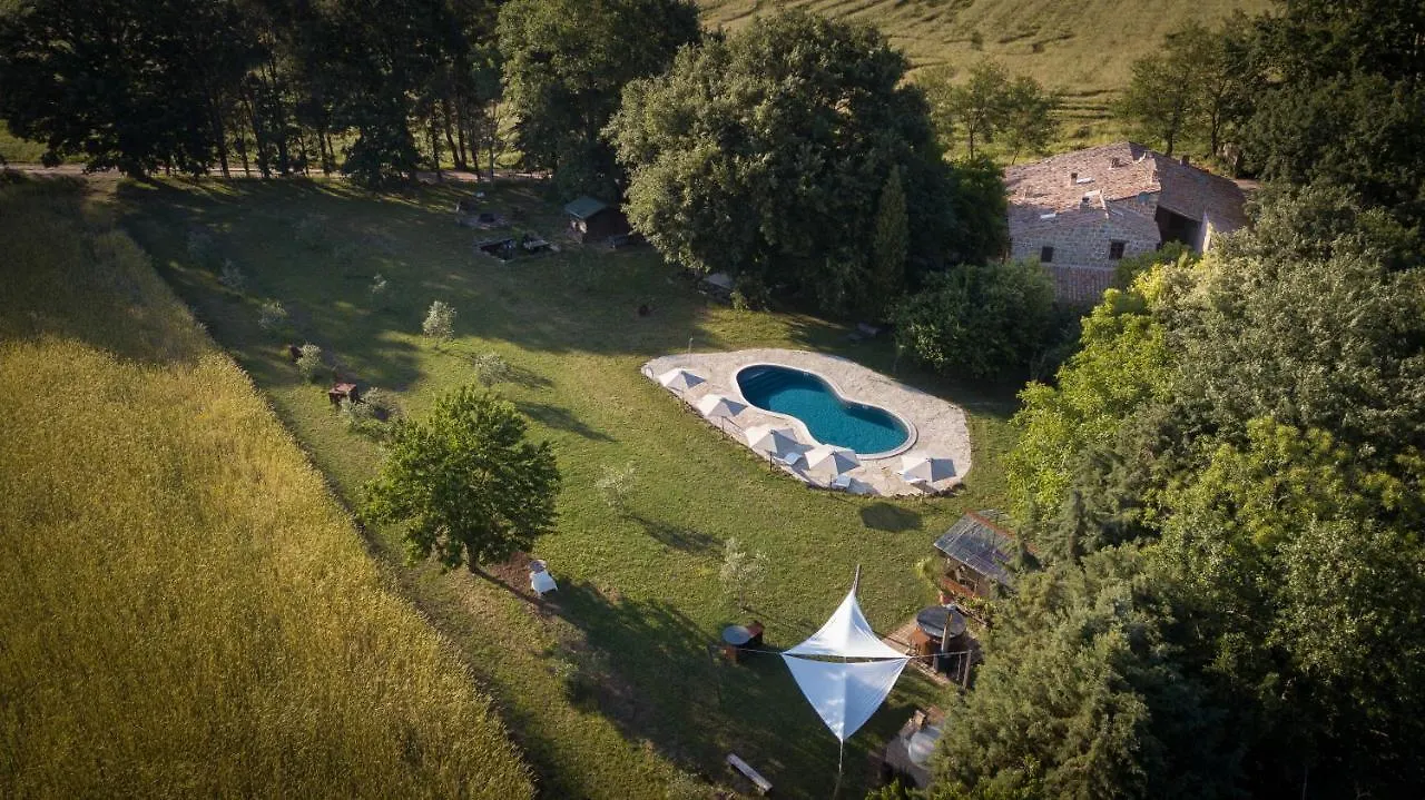 Glamping In Toscana, Luxury Tents In Agriturismo Biologico Hotel Sorano  0*, Sorano (Grosseto) Italy
