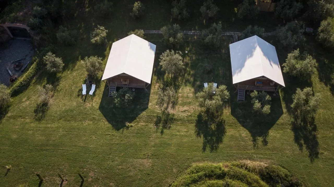 Glamping In Toscana, Luxury Tents In Agriturismo Biologico Hotel Sorano  Italy